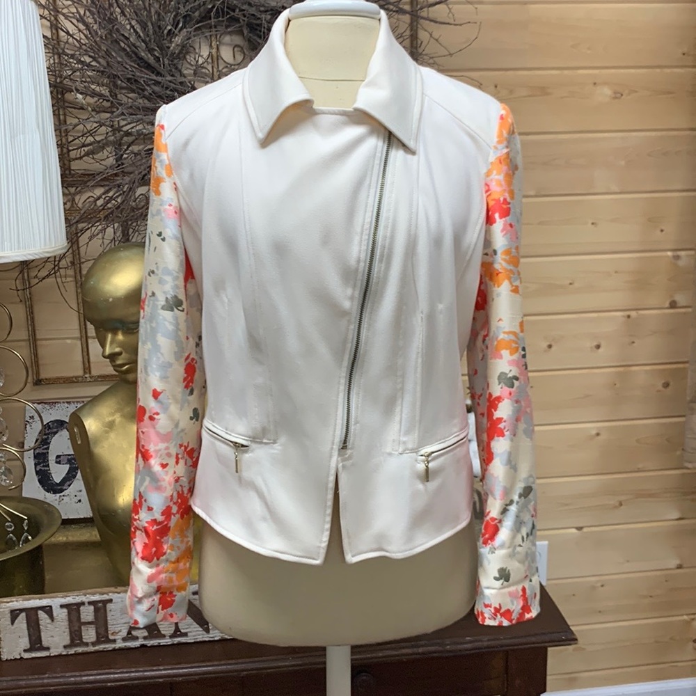 Cream Beautiful Iman Jacket